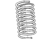 OEM 1993 BMW 525iT Coil Spring - 33-53-1-133-339