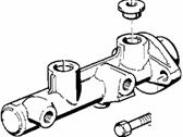 OEM 1994 BMW 840Ci Brake Master Cylinder - 34-31-1-162-914