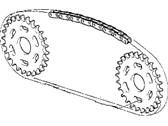 OEM 2001 BMW X5 Upper Engine Timing Chain - 11-31-1-747-437