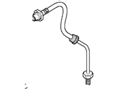 OEM BMW Brake Hose, Left - 34-30-7-840-671