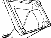 OEM 1995 BMW 530i Supporting Bracket Right - 11-81-1-140-506