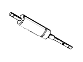 OEM 1984 BMW 733i Engine Housing Damper - 11-81-1-246-285