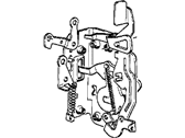 OEM BMW 533i Rear Left Door Lock - 51-22-1-876-387