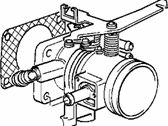 OEM 1984 BMW 325e Throttle Body - 13-54-1-285-467