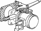 OEM 1990 BMW 325is Throttle Body - 13-54-1-726-260