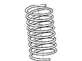 OEM 1993 BMW 740i Coil Spring - 33-53-1-134-552