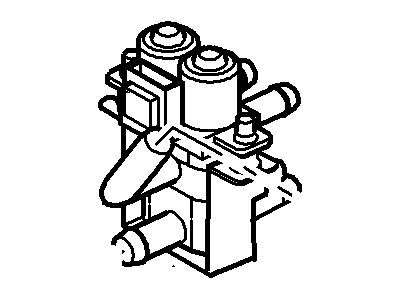 Ford XW4Z-18495-AA Heater Control Valve