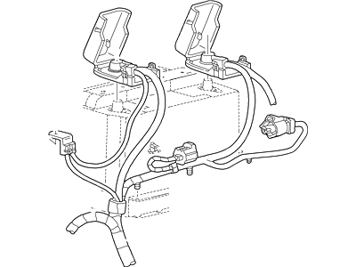 Ford 5C5Z-14300-AA Positive Cable