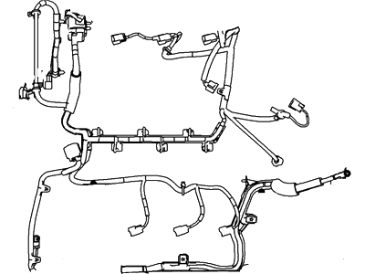 Ford 8L8Z-9D930-AA Fuel Charging Wiring Assembly