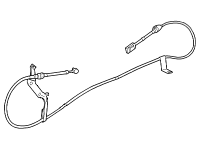 Ford XW4Z-7E395-AB Shift Control Cable