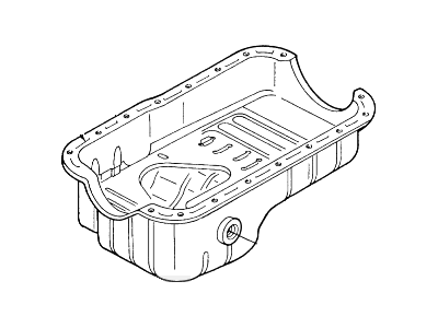 Ford F3XY-6675-A Oil Pan