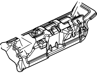 Ford DC3Z-9A462-B Shield - Exhaust Manifold Heat