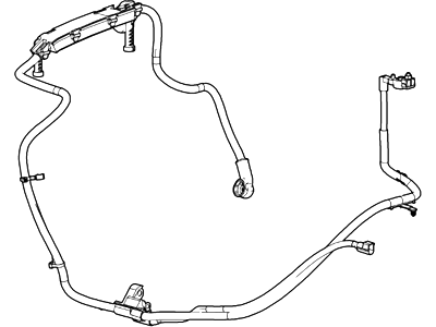 Ford 5S4Z-14300-DA Negative Cable