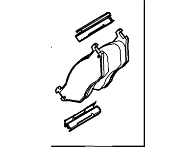 Ford 8U9Z-2001-C Kit - Brake Lining