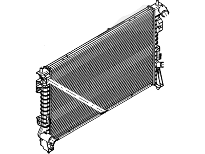 Ford 8A8Z-8005-A Radiator Assembly