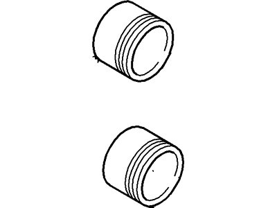 Ford XW4Z-2196-AA Caliper Piston