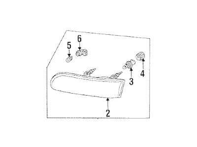 Ford F2DZ-13008-B Headlamp Assembly