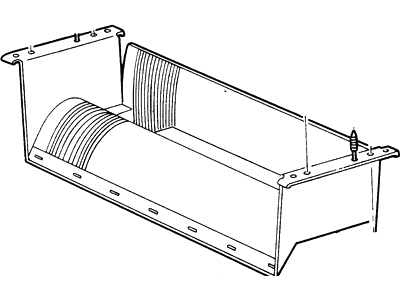 Ford F2TZ-8310-A Air Deflector