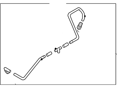 Ford YL8Z-6758-AA Tube Assembly