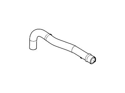 Ford 4R3Z-18472-AC Hose - Heater Water