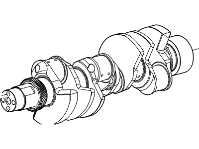 Ford BC3Z-6303-A Crankshaft Assembly