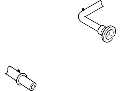 OEM Ford 1R3Z-9C047-AE - Tube - Fuel Feed