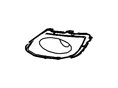 Ford BA1Z-17E810-B Fog Lamp Bezel