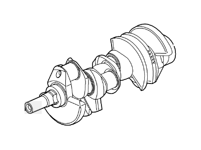 Ford 7R3Z-6303-A Crankshaft