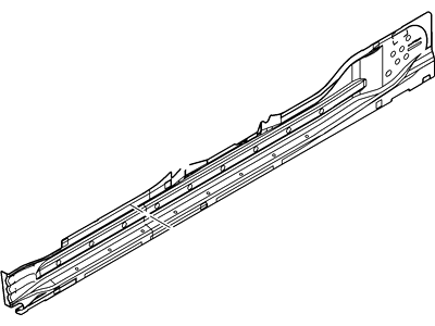 Ford 8A8Z-7410142-A Reinforcement - Body Rocker Panel