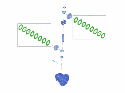 Ford FR3Z-4026-E Differential Assembly