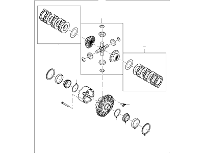 Ford F81Z-4026-A Differential Assembly