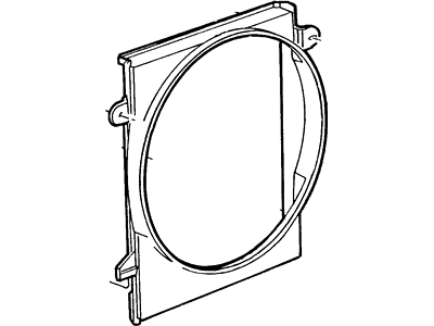 Ford F57Z8146A Shroud