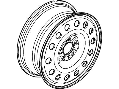 Ford F4ZZ-1K007-B Compact Spare