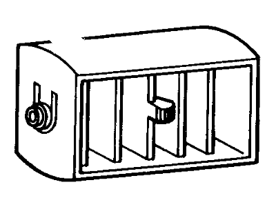 Ford D2OZ19893A Louver