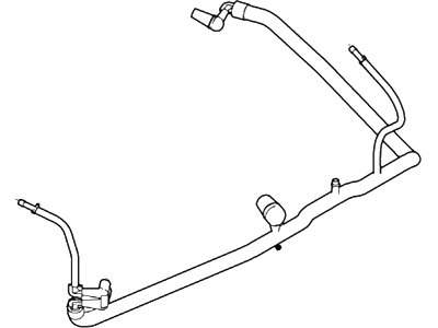 Ford 4L8Z-9D477-BA Tube - EGR Valve To