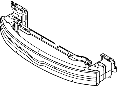 Ford AE8Z-17757-A Bumper Assembly - Front