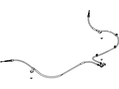 Ford AE8Z-2A603-B Intermediate Cable