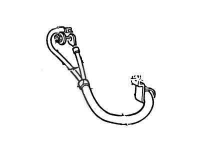 Ford F37Z-14300-C Positive Cable