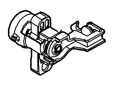 Ford 4G7Z-6328624-AA Lock Assembly - Door