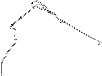 Ford 7T4Z-17K605-AA Washer Hose