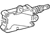 OEM 1991 Mercury Capri Door Lock - F1CZ61218A42A