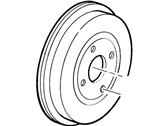 OEM 2000 Ford Contour Brake Drum - F7RZ1126FA