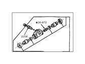 OEM 1996 Ford Aspire Wheel Cylinder - F4BZ2261B