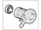 OEM Ford F-250 Clutch Slave Cylinder - F3TZ7A564A