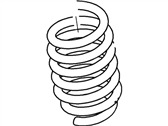 OEM Mercury Grand Marquis Coil Spring - 3W7Z-5310-DA