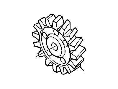 GM 97226128 Gear, Fuel Injection Pump Driven