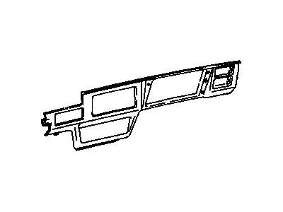 GM 22537606 Plate Asm, Instrument Panel Accessory Trim