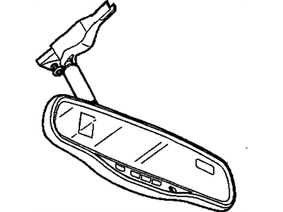 GM 88895187 Mirror Asm, Outside Rear View