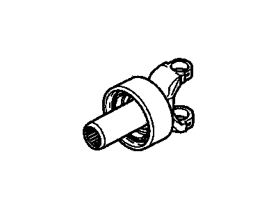 GM 26039762 Yoke, Propeller Shaft Slip W/Vibr Damper