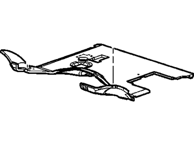 GM 25909816 Insulator Asm-Floor Panel Front